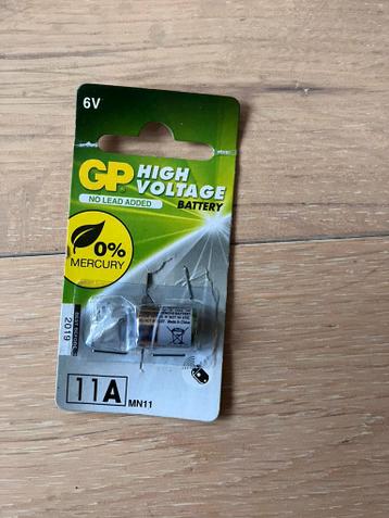 Batterij GP high voltage 11A MN11 - GRATIS