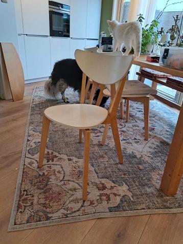 Vijf eetkamerstoelen Ikea Nordmyra