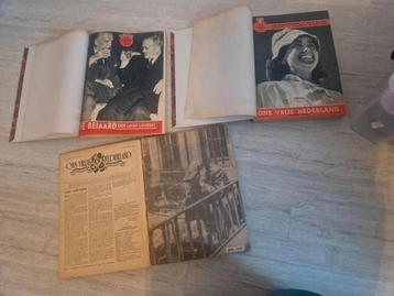 Ons Vrije Nederland 1945-1950, gebonden jaargangen
