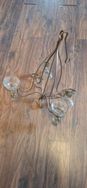 Gratis kroonluchter waxinelichtjes