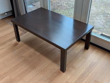 Salontafel donker hout (wengé), gratis ophalen