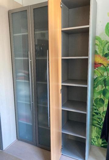 2 kledingkasten voor ligkleding - 80 + 40 cm breed