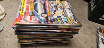 Grote stapel Autoweek tijdschriften 2008-2009