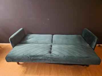 Mooie groene slaapbank - gratis af te halen!