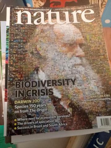 Grote stapel wetenschappelijke tijdschriften, Nature, ISME