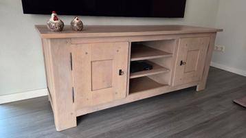 💢 moet weg! Gratis ophalen! Eiken Houten TV-meubel
