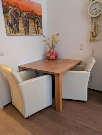 Houten eiken Eettafel