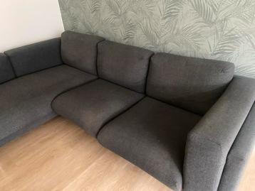 Grijze hoekbank - gratis ophalen