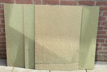 Groene ondervloer platen voor laminaat/parket