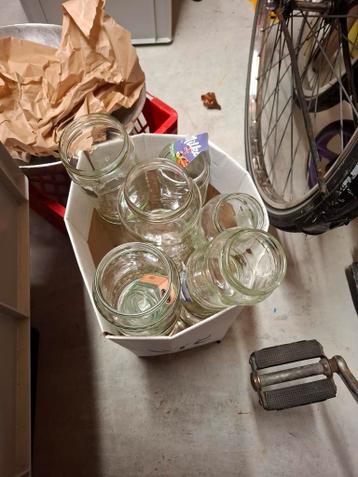 Glazen potjes, 2.dozen. afhalen Rotterdam-Zuid
