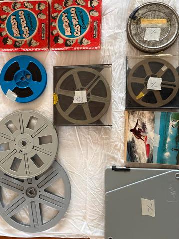 8mm Film Collectie - Abbott & Costello, Cowboy Film, Surf