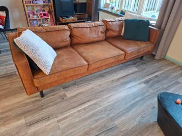 Bruine 3-zits bank - Westervoort