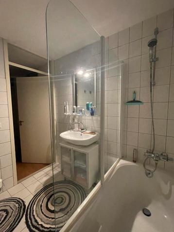 Glaswand voor op bad