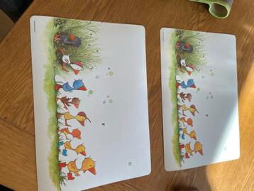 Leuke placemats met ganzenfamilie