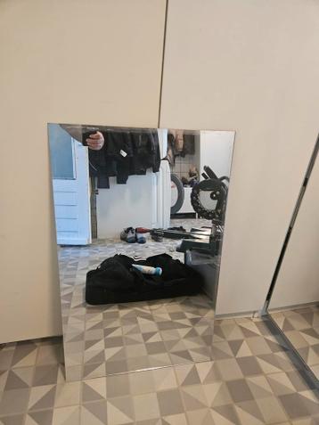 spiegel 49,5 x 79,5 zonder lijst GRATIS op te halen