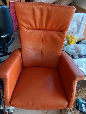Relaxfauteuil Prominent. GRATIS Zware kwaliteit leer PWTIEL