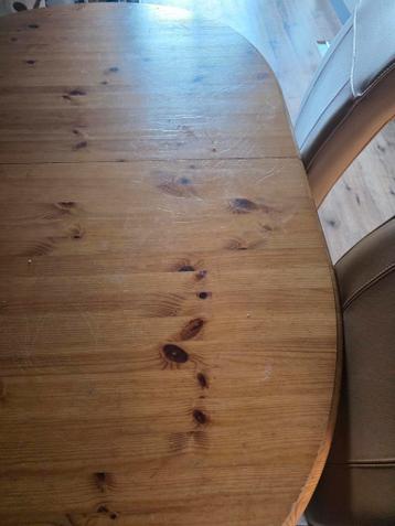 Opknapper Grenen Ovale Eettafel