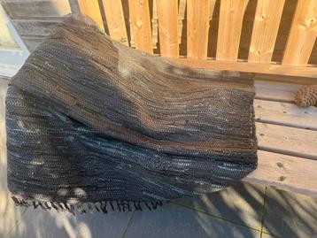 Gratis: zwart/antraciet lederen carpet