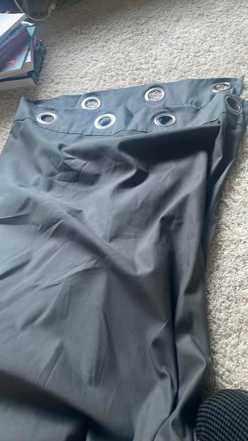 gratis op te halen, vier gordijnen, 145 x 300 cm, grijs