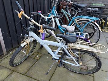 2 kinderfietsen - opknappers (21 inch en 18 inch)