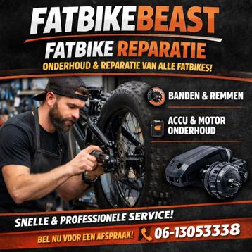 Fatbike reparatie