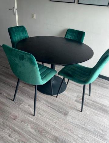 Ronde eettafel (100 cm) gratis af te halen