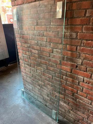 Gratis. Zware mooie glasplaat voor eettafel.