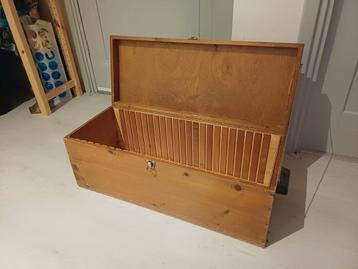 Cheney Houten Kist van Grenen met Handvaten - Ophalen