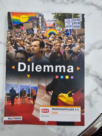 Nieuw boek Maatschappijleer 4/5 Havo - Dilemma Malmberg