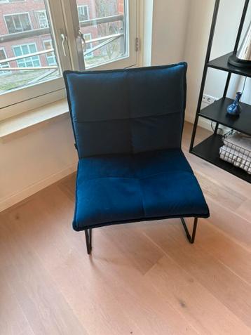 Stoel koningsblauw