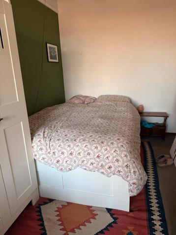 IKEA BRIMNES Bedframe 140x200 met opberglades - GRATIS!