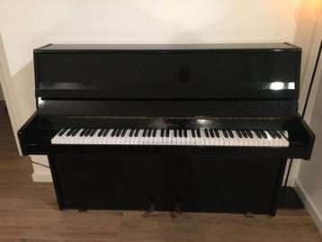 Piano Alb. Hahn – Hoogglans zwart - model Euryanthe