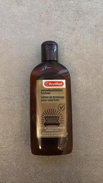 Zonnebanklotion - bruiner - GRATIS