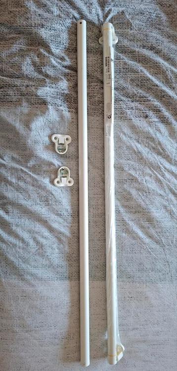 2x IKEA Komplement kledingroedes wit 100cm (PAX)