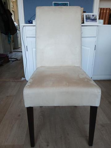 eetkamerstoelen crème