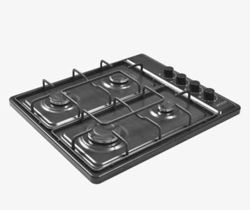 Vrijstaande gaskookplaat met 4 kookzones (branders)