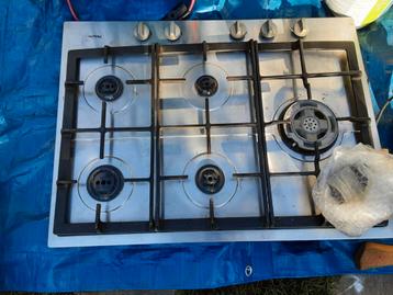 Pelgrim Inbouw Gaskookplaat - 5 Pits