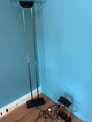 Set van 2 design lampen: vloerlamp en tafellamp