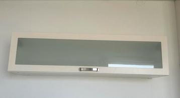 IKEA Keukenkast met klepdeur - Wit, wandmontage