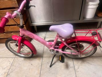 Roze kinderfiets /  opknapper / Zonder zijwieltjes