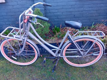 Popal transport fiets. Ketting gebroken.