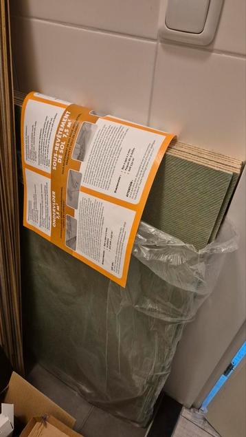 Ondervloerplaten voor laminaat/parket - 8 stuks