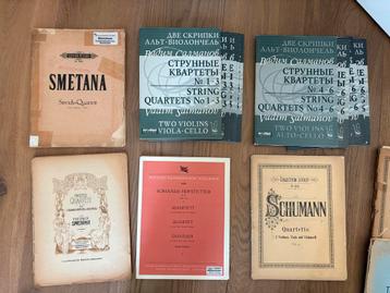 Bladmuziek voor Strijkkwartet - Diverse Componisten