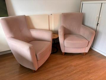 Set van 2 comfortabele fauteuils