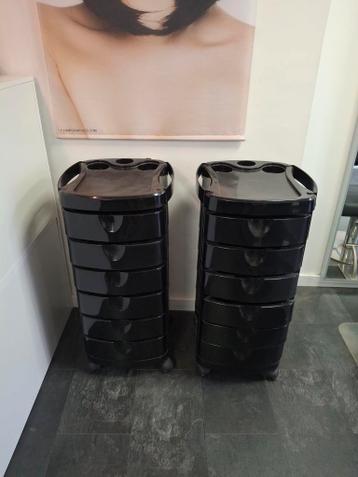 Kappers werkwagens/trolley/ kar