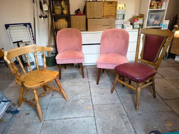 Gratis fluwelen eetkamerstoelen