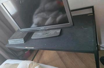 Gratis zwart bureau en bureaustoel - direct ophalen