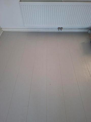 Laminaatvloer blauw/grijs, 15 m2, gratis af te halen