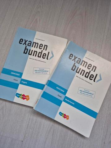 2 Examenbundels (EN/NL) | Minimaal gebruikt!