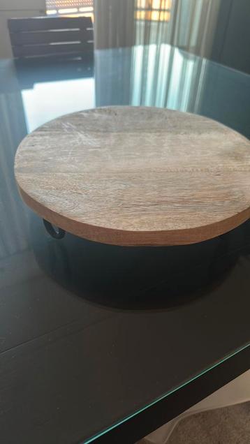 Snijplank 30 cm metalen poten Gratis